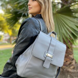 Mochila/Cartera Cuero Ecológico