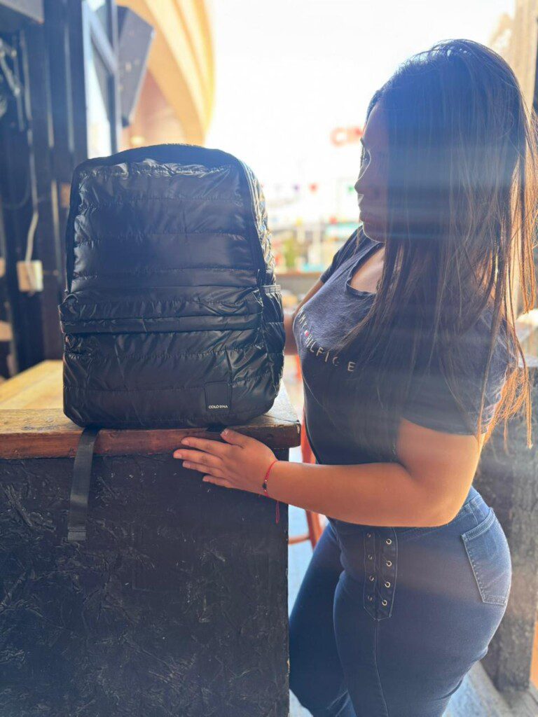 Mochila Urbana Metalizada