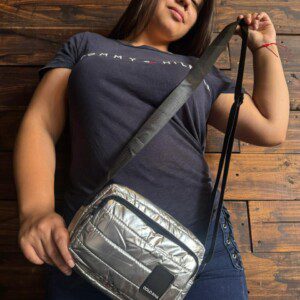 Bolso bandolera Metalizado
